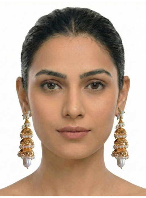 Antique Polki Earrings